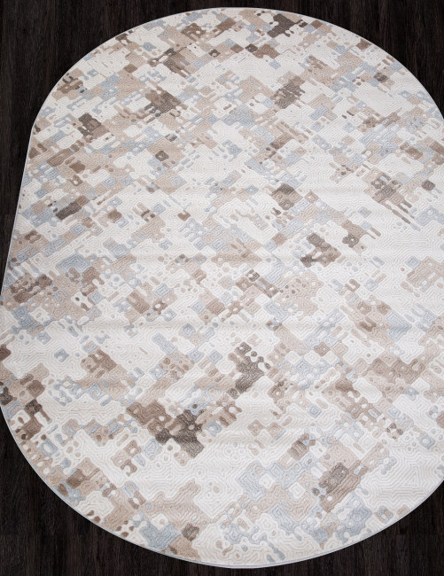 Ковер Миранда Miranda D958-CREAM-OVAL (Меринос Merinos) Овал 