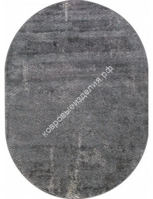 Ковер D768 - GRAY овал Ковер D768 - GRAY овал