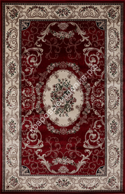 Ковер COLIZEY (КОЛИЗЕЙ) D066 RED Прямоугольный