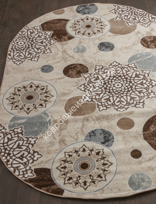 Ковер d309 - CREAM-BROWN