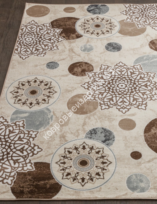 Ковер d309 - CREAM-BROWN