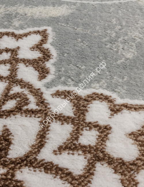 Ковер d309 - CREAM-BROWN