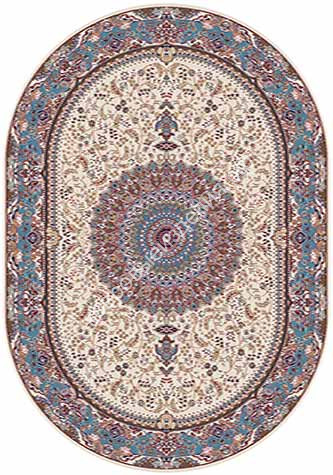 Ковер SHAHREZA D205 CREAM-BLUE