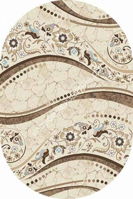 Ковер d312 - CREAM-BROWN Ковер d312 - CREAM-BROWN