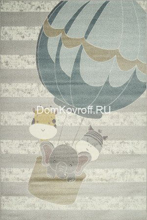 Ковер Детский ИЗУМРУД / IZUMRUD F263 LIGHT GRAY (фабрика Меринос / Merinos)
