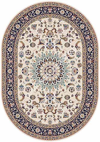 Ковер SHAHREZA D210 CREAM-NAVY Ковер SHAHREZA D210 CREAM-NAVY