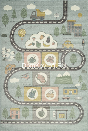 Ковер Детский ИЗУМРУД / IZUMRUD C214 MULTICOLOR (фабрика Меринос / Merinos)