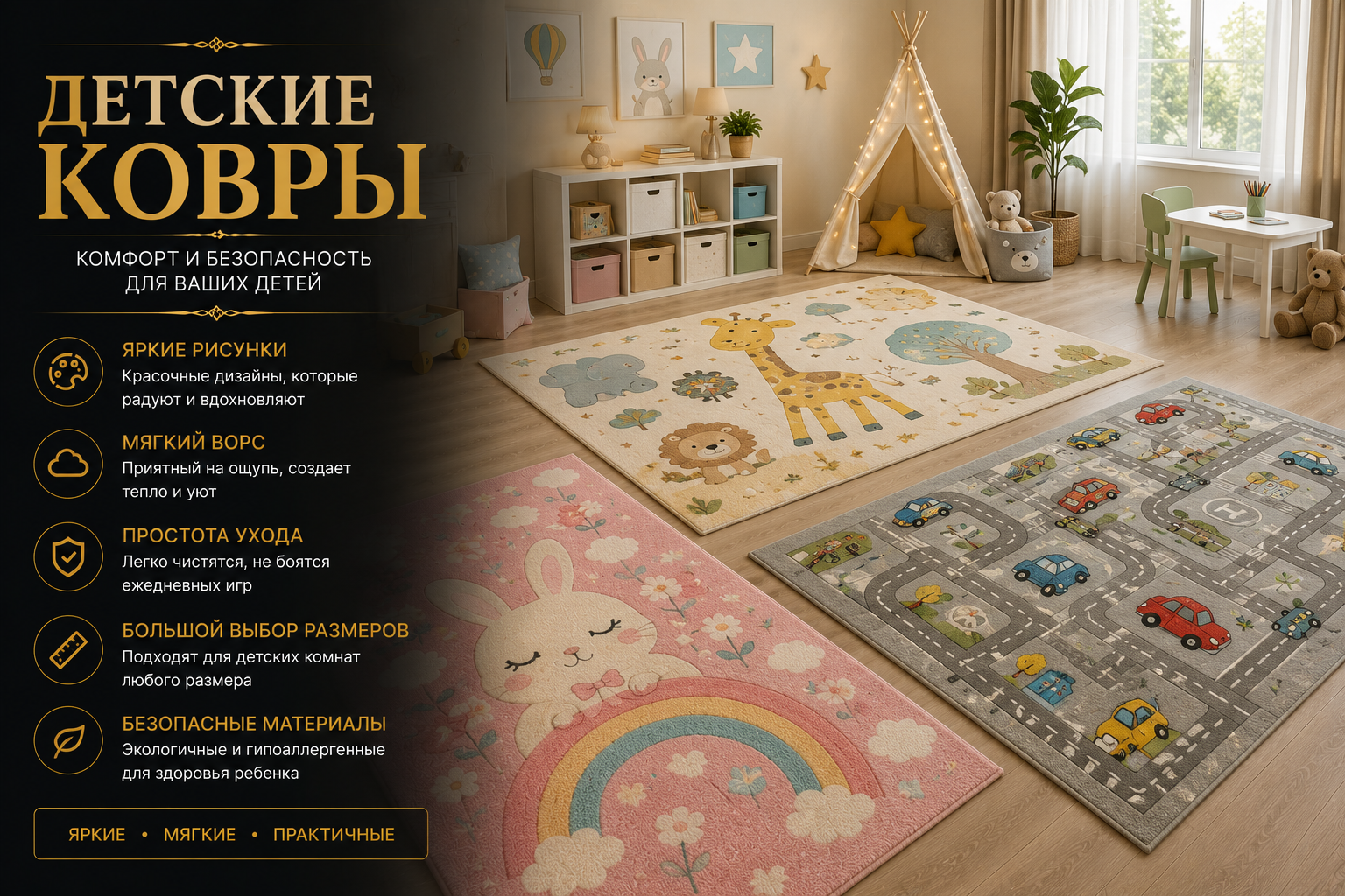 КОВРЫ ДЕТСКИЕ