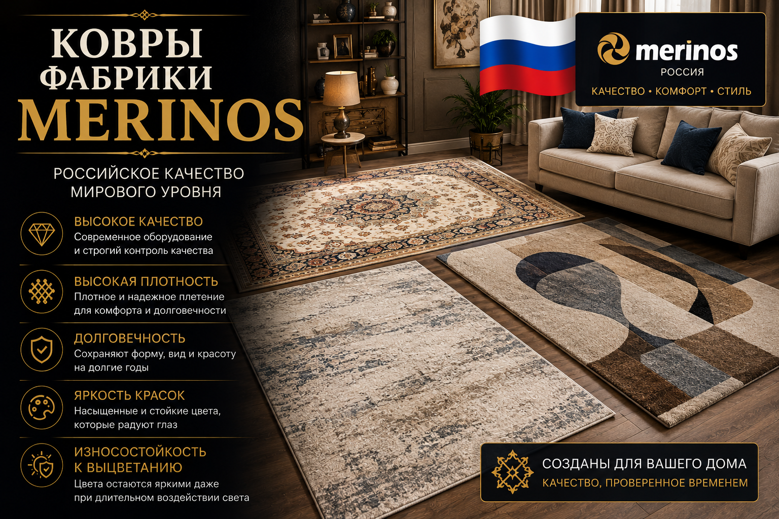 КОВРЫ РОССИЙСКИЕ 